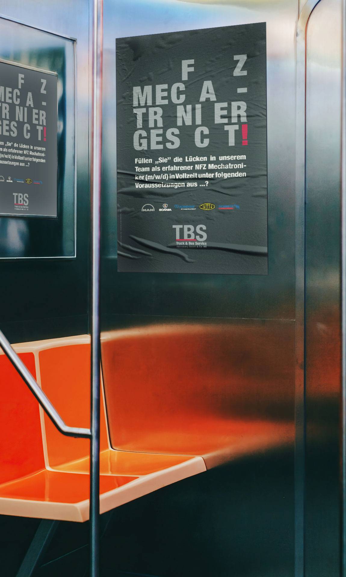 SAD, TBS-Heinsberg, Recruting Sanders Art Direction, TBS Truck & Bus Service Heinsberg GmbH & Co. KG