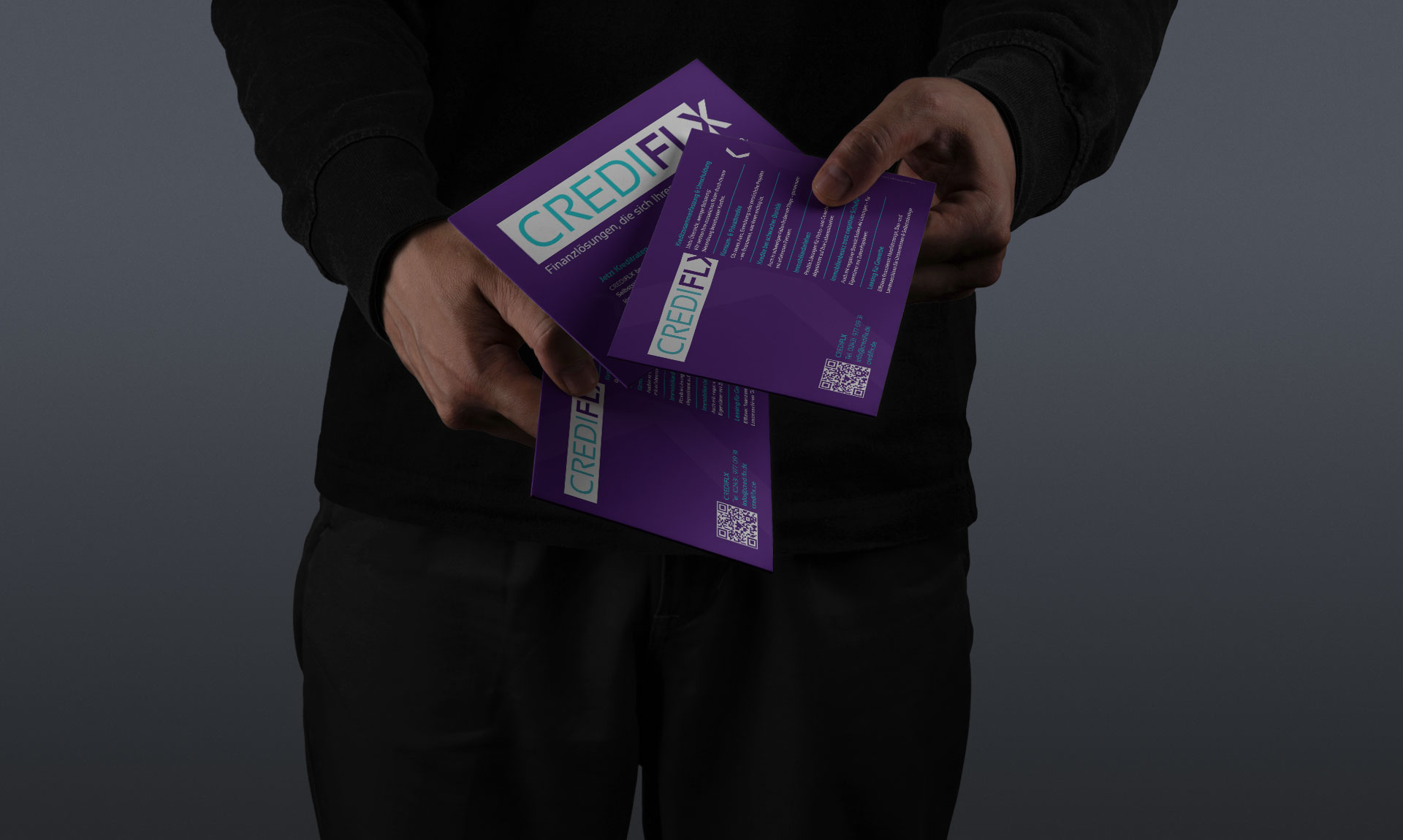 S AD, Crediflx, Kommunikationsdesign