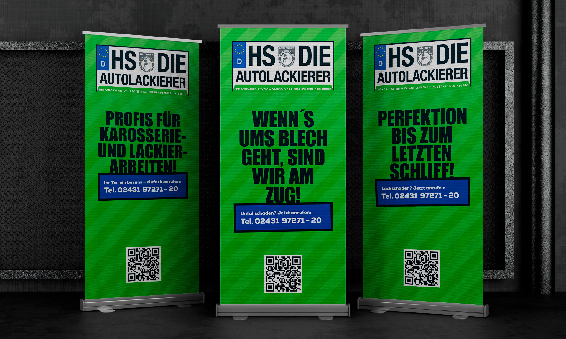 Sanders Art Direction, HS-Die Autolackierer, Kommunikationsdesign