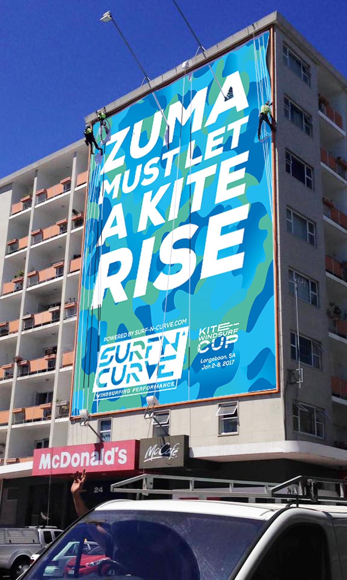 Sanders Art Direction, Surve'n'Curve, Kite Windsurf Cup